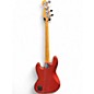 Used 2022 Fender Player Plus Active Jazz Bass AGED CANDY APPLE RED Electric Bass Guitar