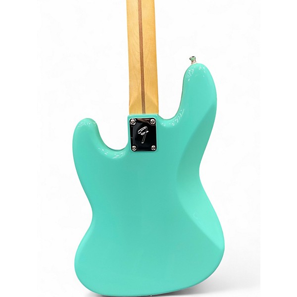Used 2023 Fender Player Jazz Bass Seafoam Green Electric Bass Guitar
