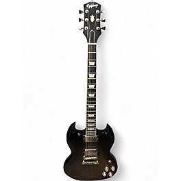 Used Epiphone SG Modern Trans Black Solid Body Electric Guitar