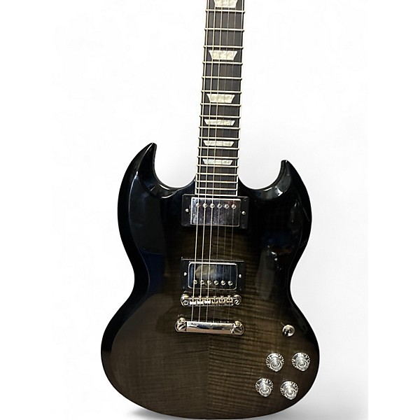 Used Epiphone SG Modern Trans Black Solid Body Electric Guitar