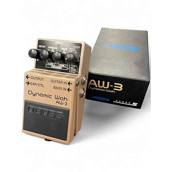 Used BOSS AW3 Dynamic Wah Effect Pedal