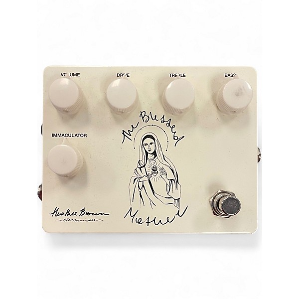 Used Heather Brown Electronicals The Blessed Mother Light Gain Transparent Overdrive Effect Pedal