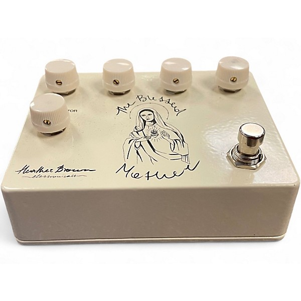 Used Heather Brown Electronicals The Blessed Mother Light Gain Transparent Overdrive Effect Pedal