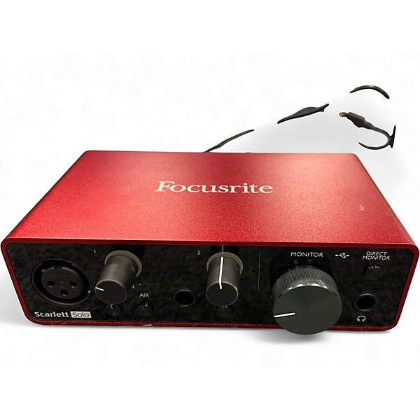 Used Focusrite Scarlett Solo Audio Interface
