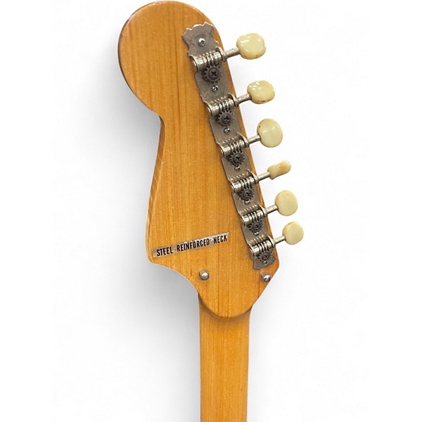 Vintage 1960s Teisco ET-200 Sunburst Solid Body Electric Guitar
