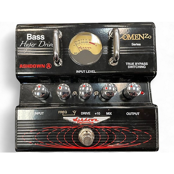 Used Ashdown James LoMenzo HyperDrive Distortion Bass Effect Pedal
