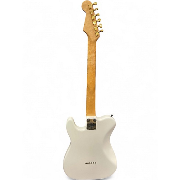 Used Schecter Guitar Research PT HSS MIJ White Solid Body Electric Guitar