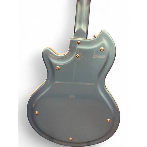 Used Supro 1570WB Sahara Metallic Blue Solid Body Electric Guitar