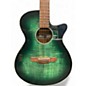 Used Ibanez AEG70-EBH Emerald Burst Acoustic Electric Guitar