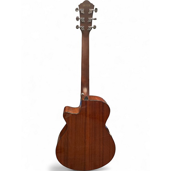 Used Ibanez AEG70-EBH Emerald Burst Acoustic Electric Guitar