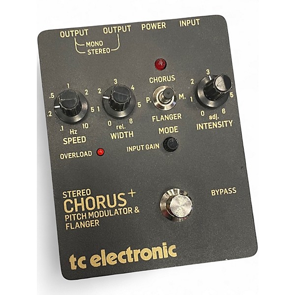 Used TC Electronic SCF Gold Effect Pedal