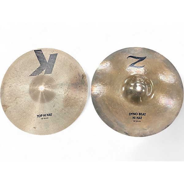 Used Zildjian 13in Special K Z Hi Hat Pair Cymbal