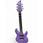 Used Schecter Guitar Research C-6 DELUXE Purple Solid Body Electric Guitar