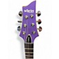 Used Schecter Guitar Research C-6 DELUXE Purple Solid Body Electric Guitar