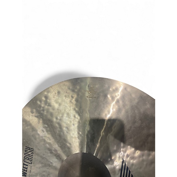 Used Zildjian 17in K Sweet Crash Cymbal