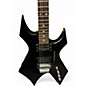 Used B.C. Rich NJ SERIES WARKLOCK  Black Solid Body Electric Guitar