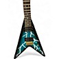 Used Aria Pro Ii XX DELUXE BLUE LIGHTENING Solid Body Electric Guitar