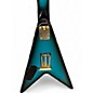 Used Aria Pro Ii XX DELUXE BLUE LIGHTENING Solid Body Electric Guitar