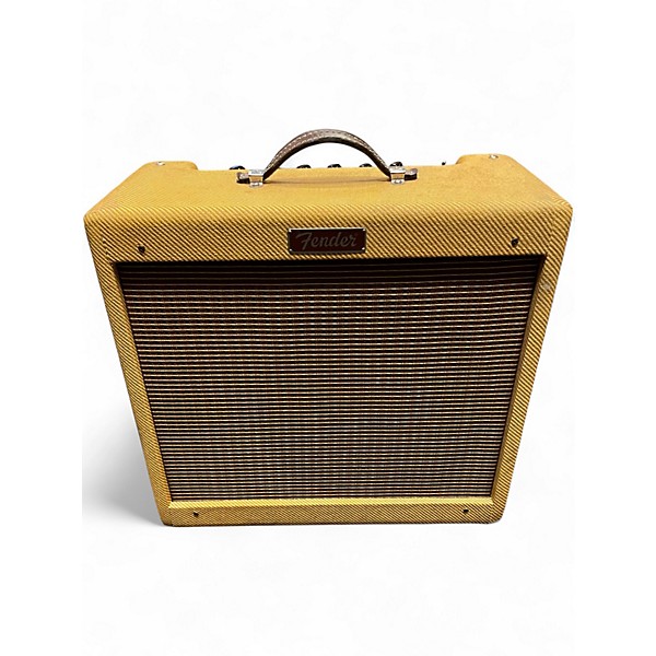 Used Fender Blues Junior Tweed 15W 1x12 Tube Guitar Combo Amp