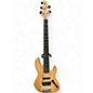 Used Warmoth CUSTOM GECKO Natural Electric Bass Guitar thumbnail