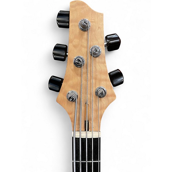 Used Warmoth CUSTOM GECKO Natural Electric Bass Guitar