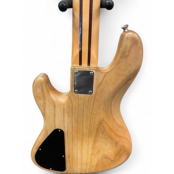 Used Warmoth CUSTOM GECKO Natural Electric Bass Guitar