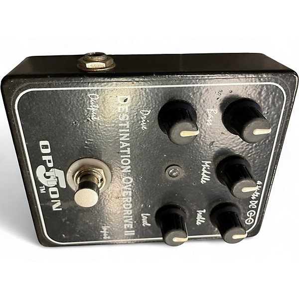 Used Option 5 DESTINATION OVERDRIVE II Effect Pedal