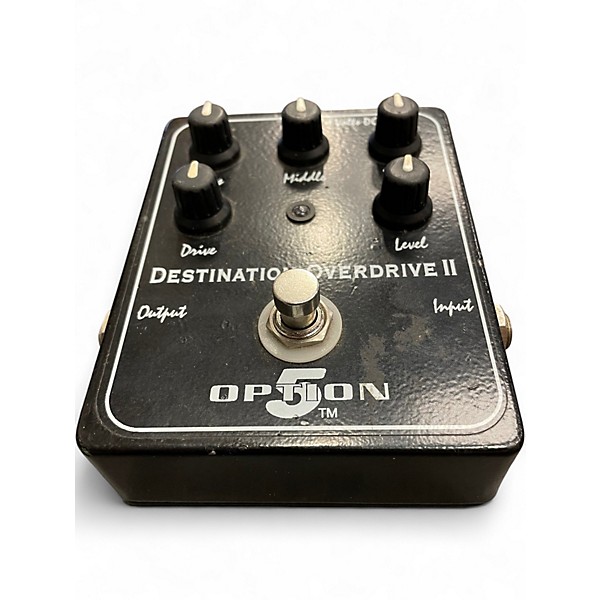 Used Option 5 DESTINATION OVERDRIVE II Effect Pedal