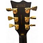 Used ESP LTD EC1000 Deluxe Black and Gold Solid Body Electric Guitar