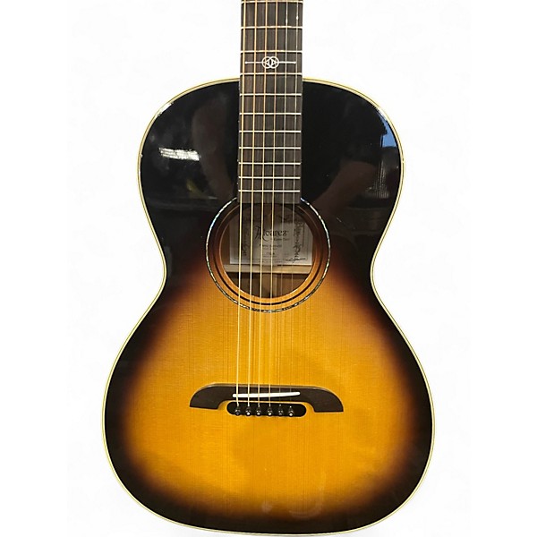 Used Alvarez PYM60 Sunburst Acoustic Guitar