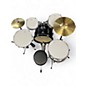 Used Pearl 5 Piece ROADSHOW JR Jet Black Drum Kit