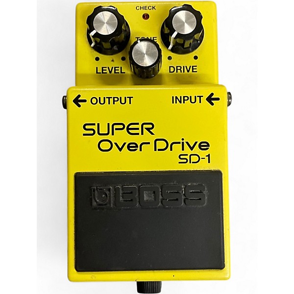 Used BOSS SD1 Super Overdrive Effect Pedal