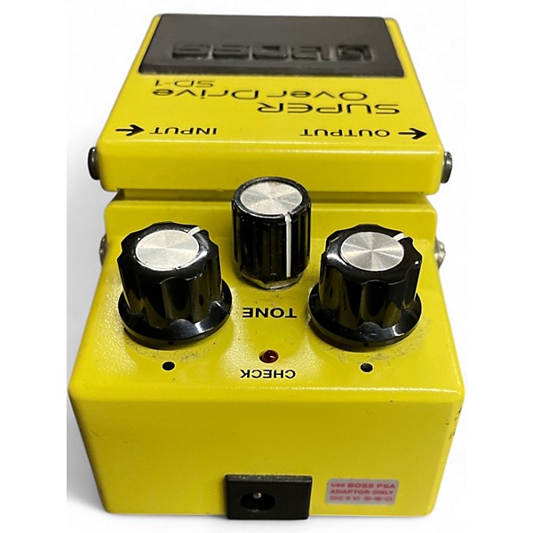 Used BOSS SD1 Super Overdrive Effect Pedal