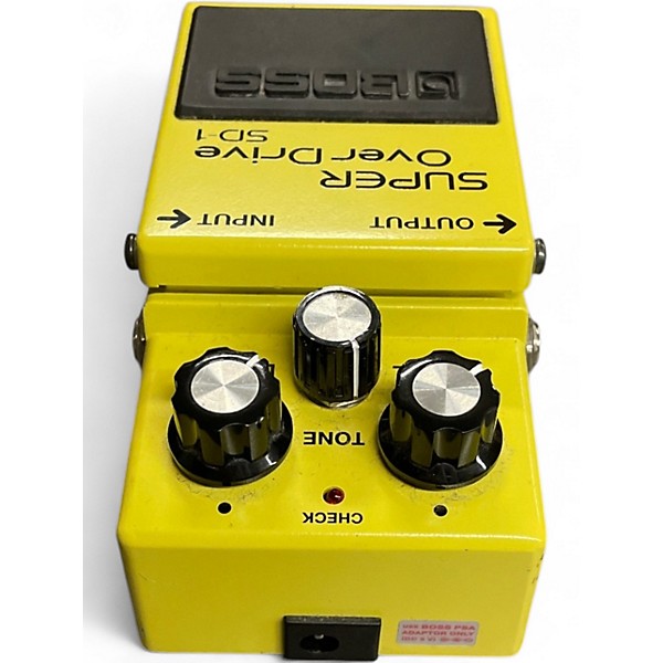 Used BOSS SD1 Super Overdrive Effect Pedal