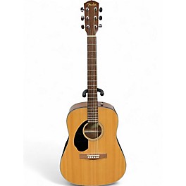 Used Fender CD60 Dreadnought Natural Acoustic Guitar