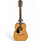Used Fender CD60 Dreadnought Natural Acoustic Guitar thumbnail