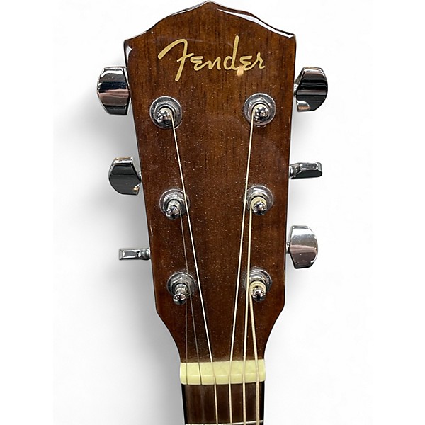 Used Fender CD60 Dreadnought Natural Acoustic Guitar