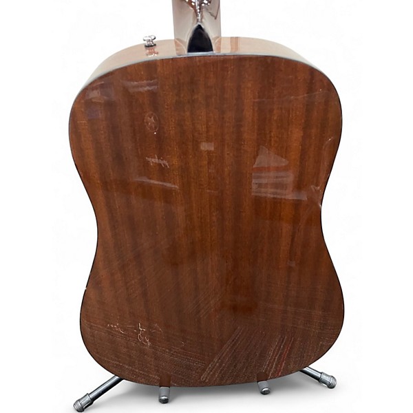 Used Fender CD60 Dreadnought Natural Acoustic Guitar
