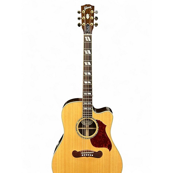 Used Gibson Songwriter Deluxe Studio Natural Acoustic Electric Guitar