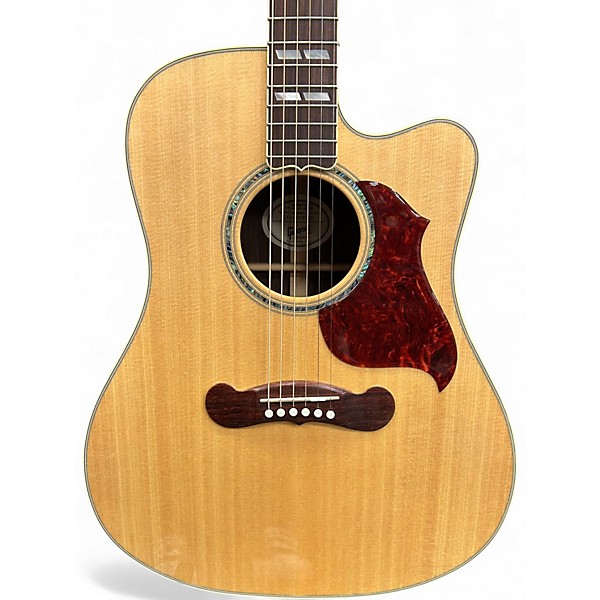 Used Gibson Songwriter Deluxe Studio Natural Acoustic Electric Guitar