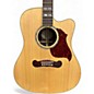 Used Gibson Songwriter Deluxe Studio Natural Acoustic Electric Guitar