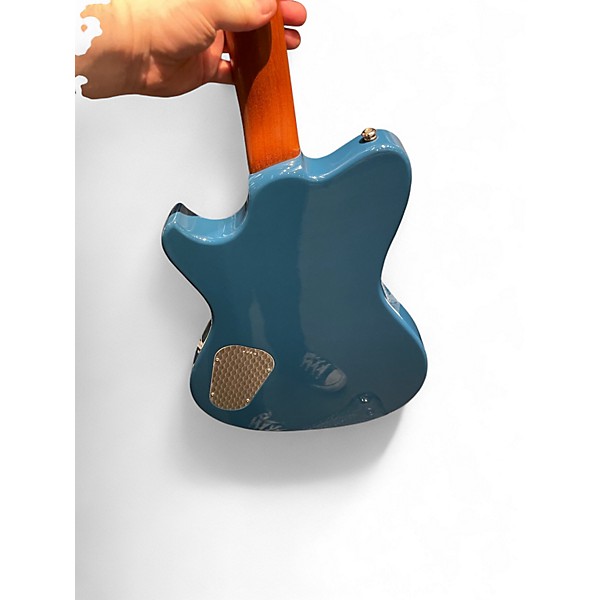 Used Powers Electric MODEL A-TYPE Blue Hollow Body Electric Guitar