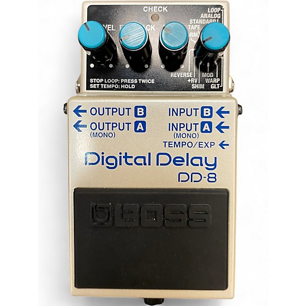 Used BOSS DD8 Digital Delay Effect Pedal