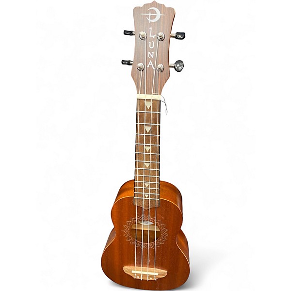 Used Luna Soprano Ukulele Natural Ukulele
