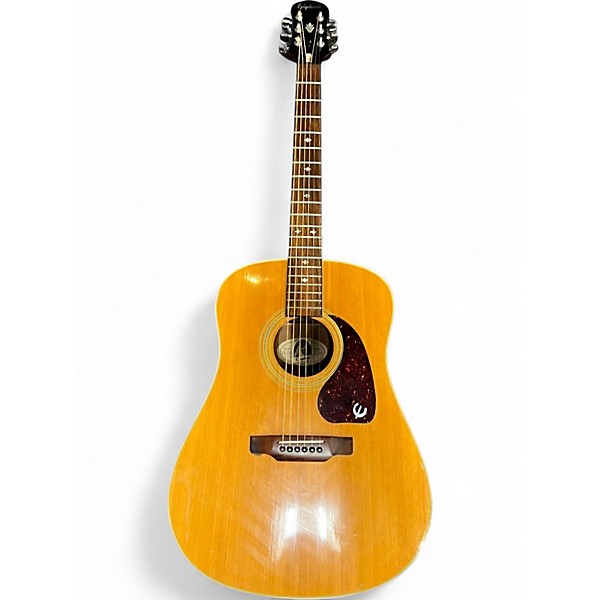 Used Epiphone PR350S Natural Acoustic Guitar