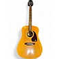 Used Epiphone PR350S Natural Acoustic Guitar thumbnail