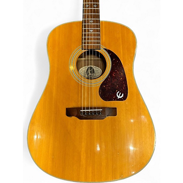 Used Epiphone PR350S Natural Acoustic Guitar