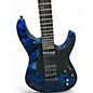 Used Schecter Guitar Research Sun Valley Super Shredder FR-S Blue Reign Solid Body Electric Guitar