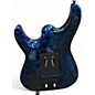 Used Schecter Guitar Research Sun Valley Super Shredder FR-S Blue Reign Solid Body Electric Guitar