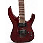 Used ESP LTD MH200 See Thru Black Cherry Solid Body Electric Guitar